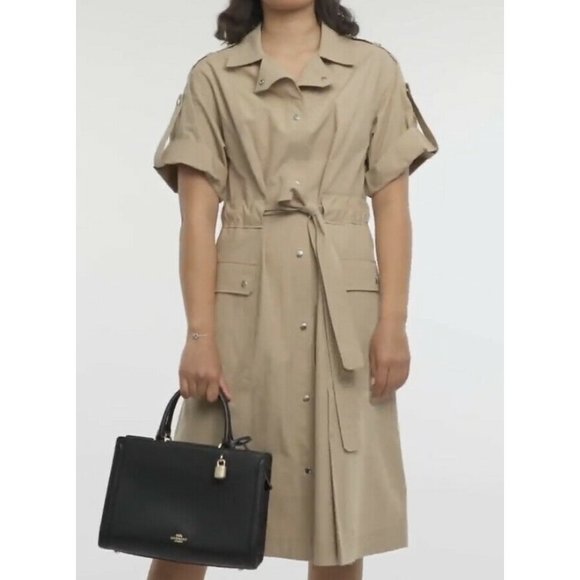 NWT Coach Zoe Black Pebbled Leather Carryall - Picture 4 of 12